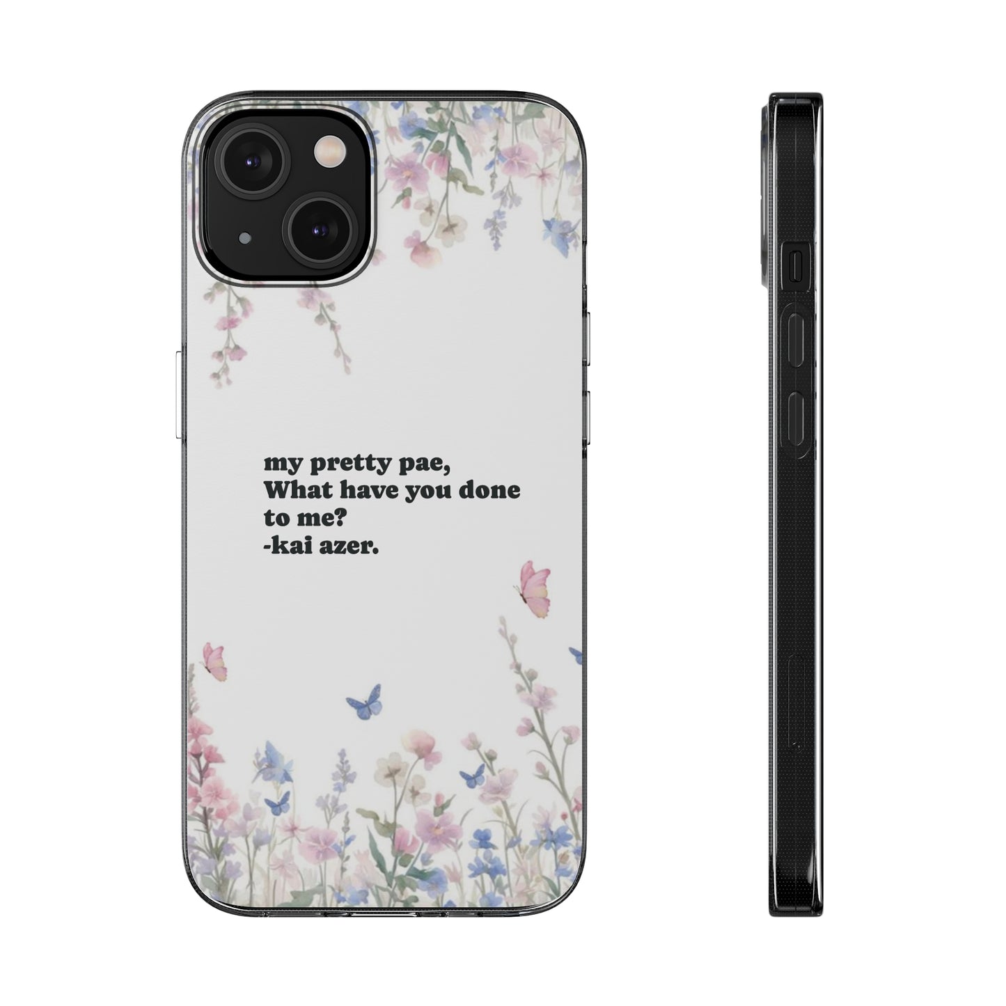 FLORAL. PAEDYN AND KAI ON YOUR COVER!!