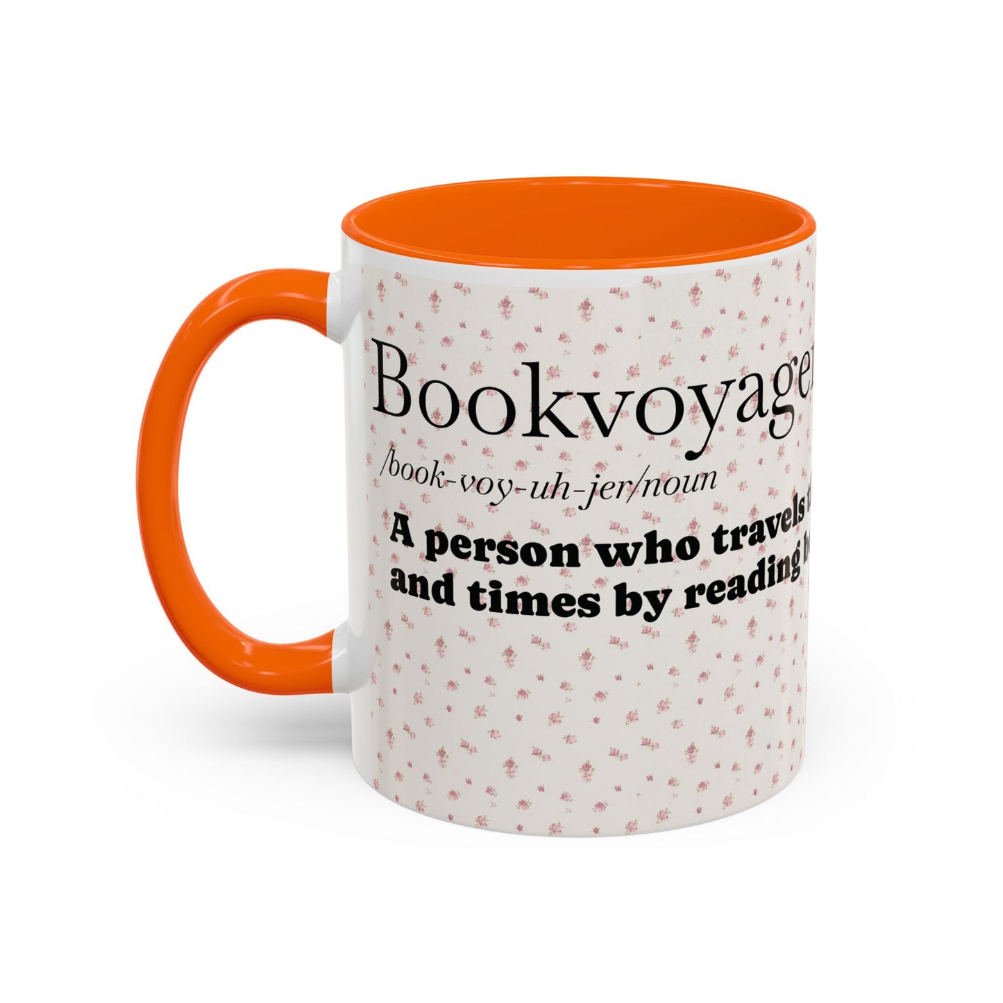 Book Lover's Accent Coffee Mug - Perfect Gift for Readers, Literary Cafés, Home Décor, Cozy Vibes