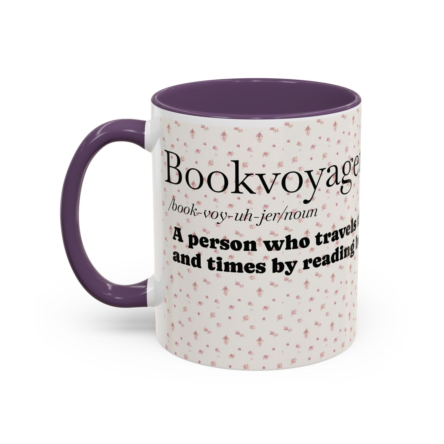 Book Lover's Accent Coffee Mug - Perfect Gift for Readers, Literary Cafés, Home Décor, Cozy Vibes