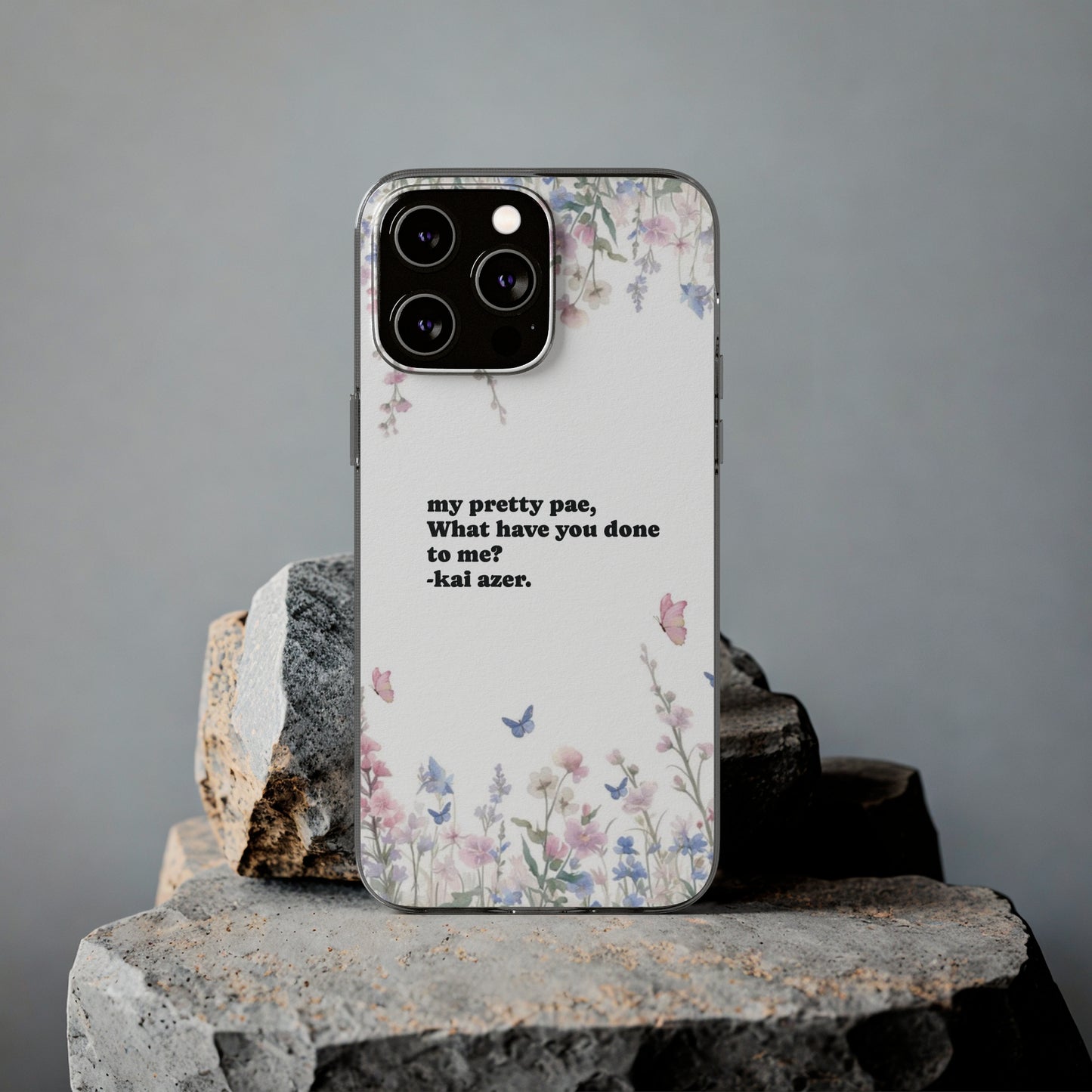 FLORAL. PAEDYN AND KAI ON YOUR COVER!!