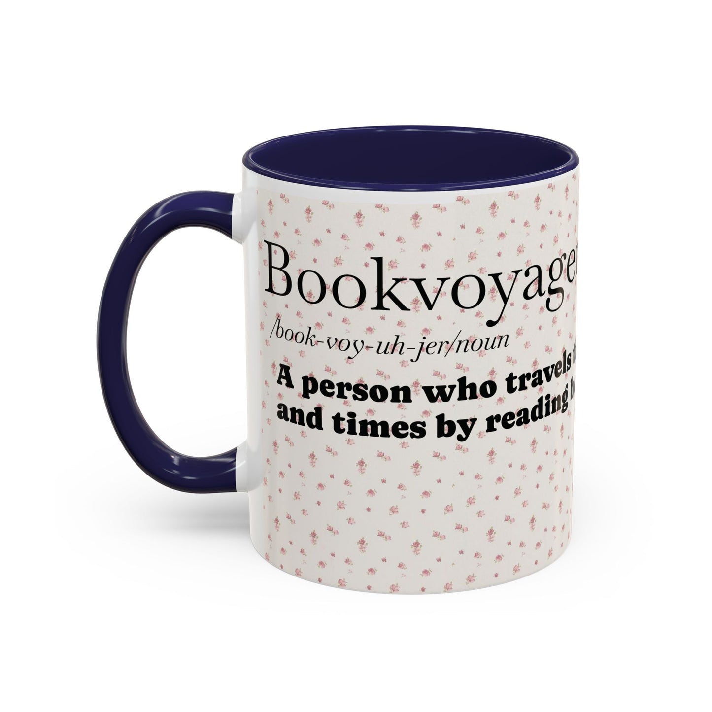 Book Lover's Accent Coffee Mug - Perfect Gift for Readers, Literary Cafés, Home Décor, Cozy Vibes