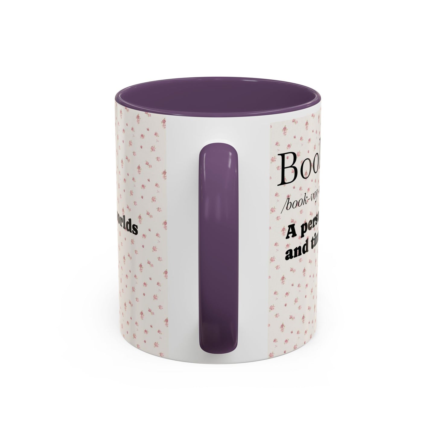 Book Lover's Accent Coffee Mug - Perfect Gift for Readers, Literary Cafés, Home Décor, Cozy Vibes