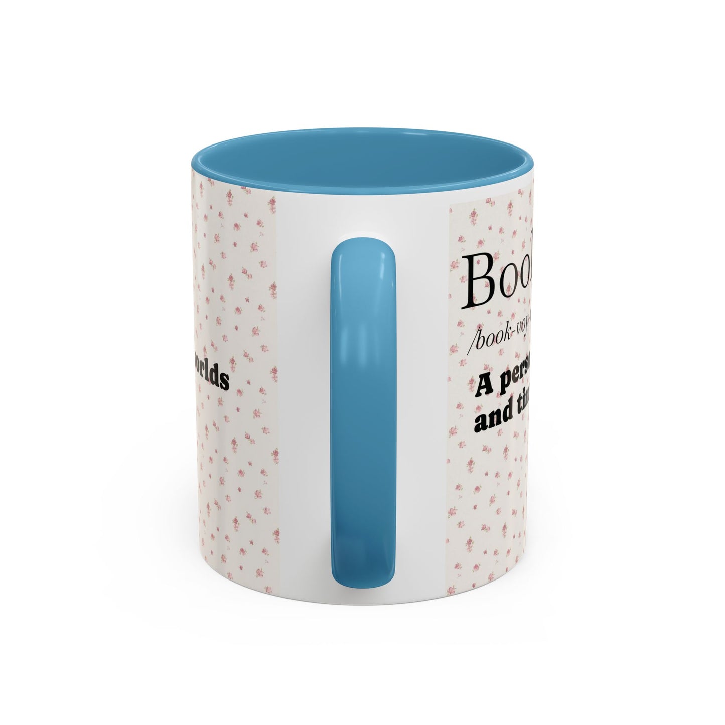 Book Lover's Accent Coffee Mug - Perfect Gift for Readers, Literary Cafés, Home Décor, Cozy Vibes