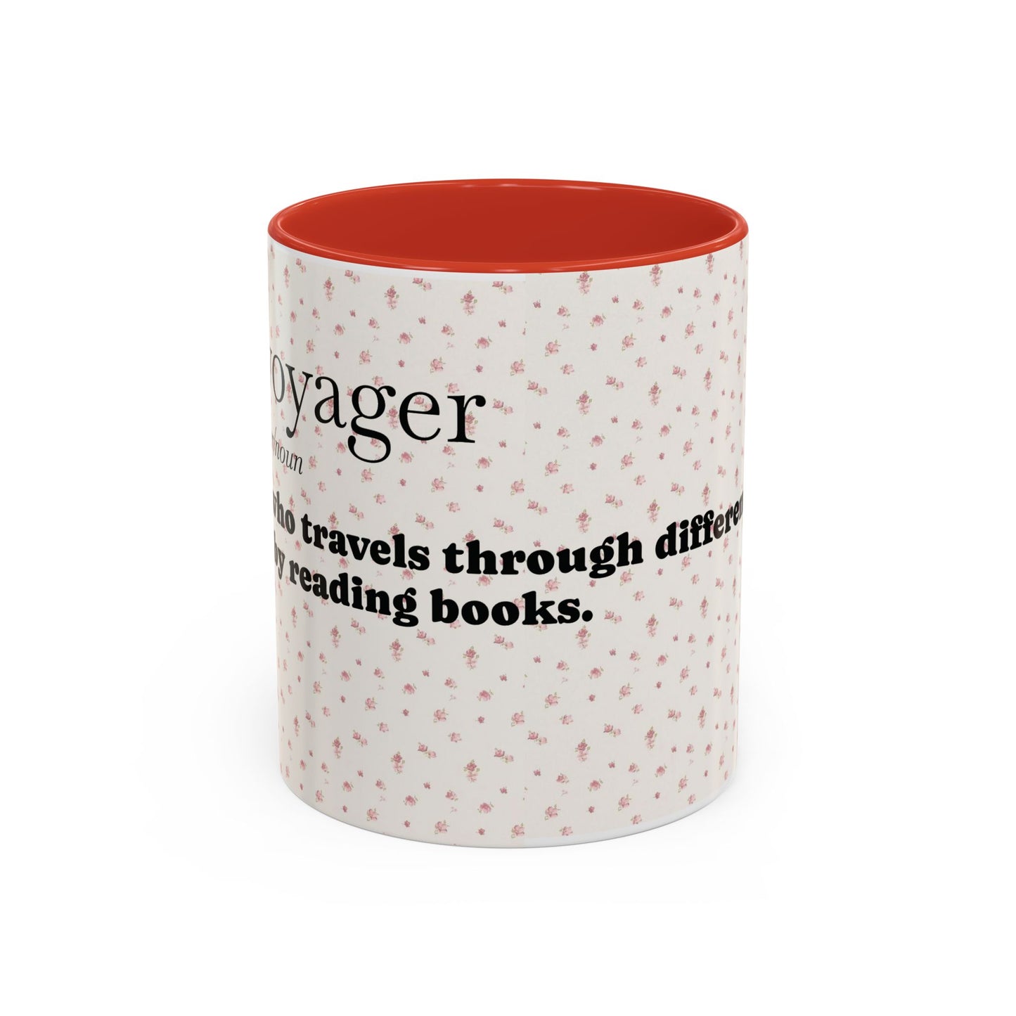 Book Lover's Accent Coffee Mug - Perfect Gift for Readers, Literary Cafés, Home Décor, Cozy Vibes
