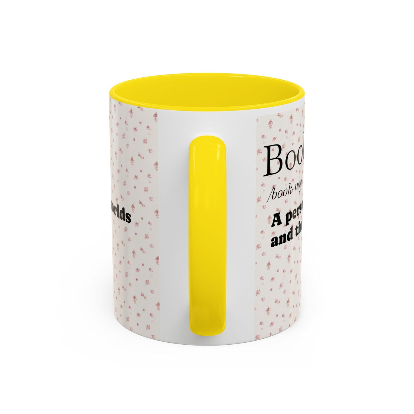 Book Lover's Accent Coffee Mug - Perfect Gift for Readers, Literary Cafés, Home Décor, Cozy Vibes