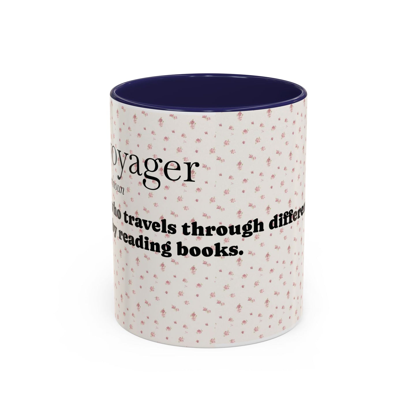 Book Lover's Accent Coffee Mug - Perfect Gift for Readers, Literary Cafés, Home Décor, Cozy Vibes