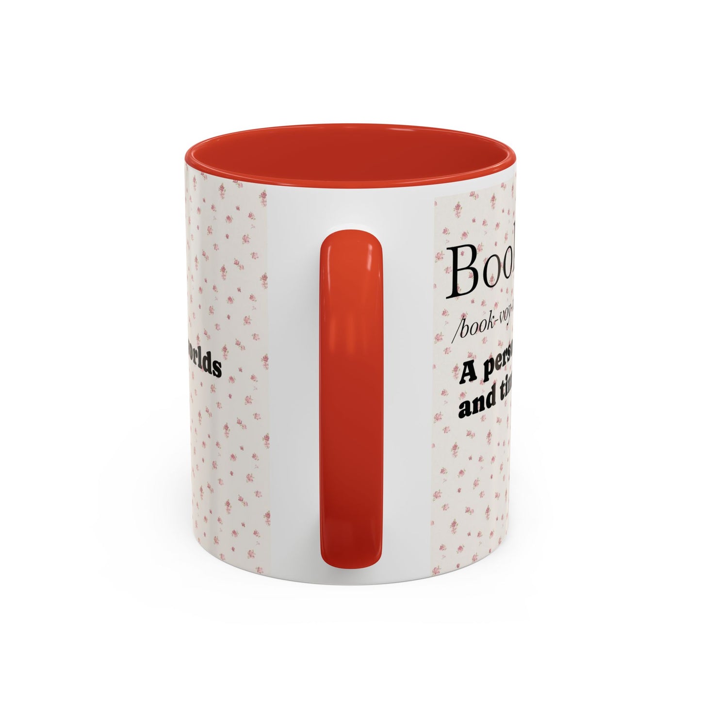 Book Lover's Accent Coffee Mug - Perfect Gift for Readers, Literary Cafés, Home Décor, Cozy Vibes