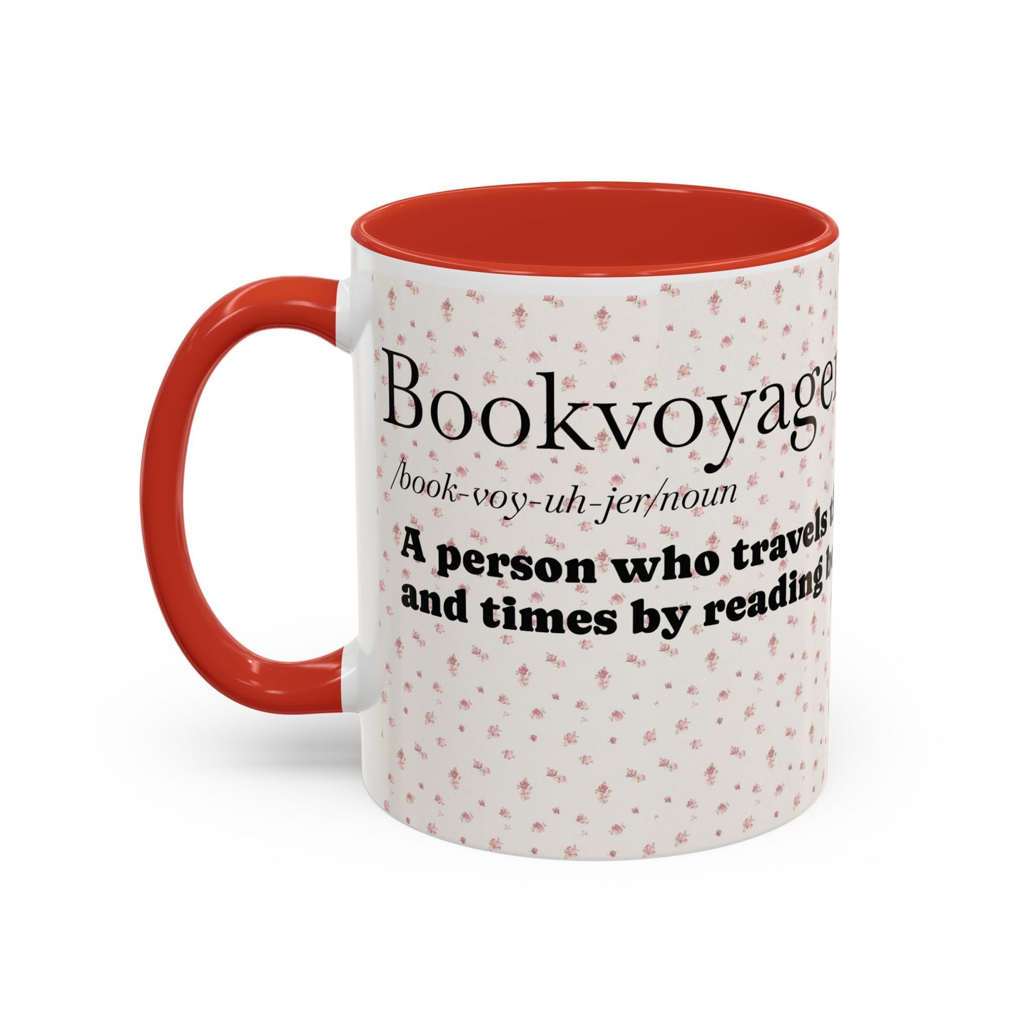 Book Lover's Accent Coffee Mug - Perfect Gift for Readers, Literary Cafés, Home Décor, Cozy Vibes