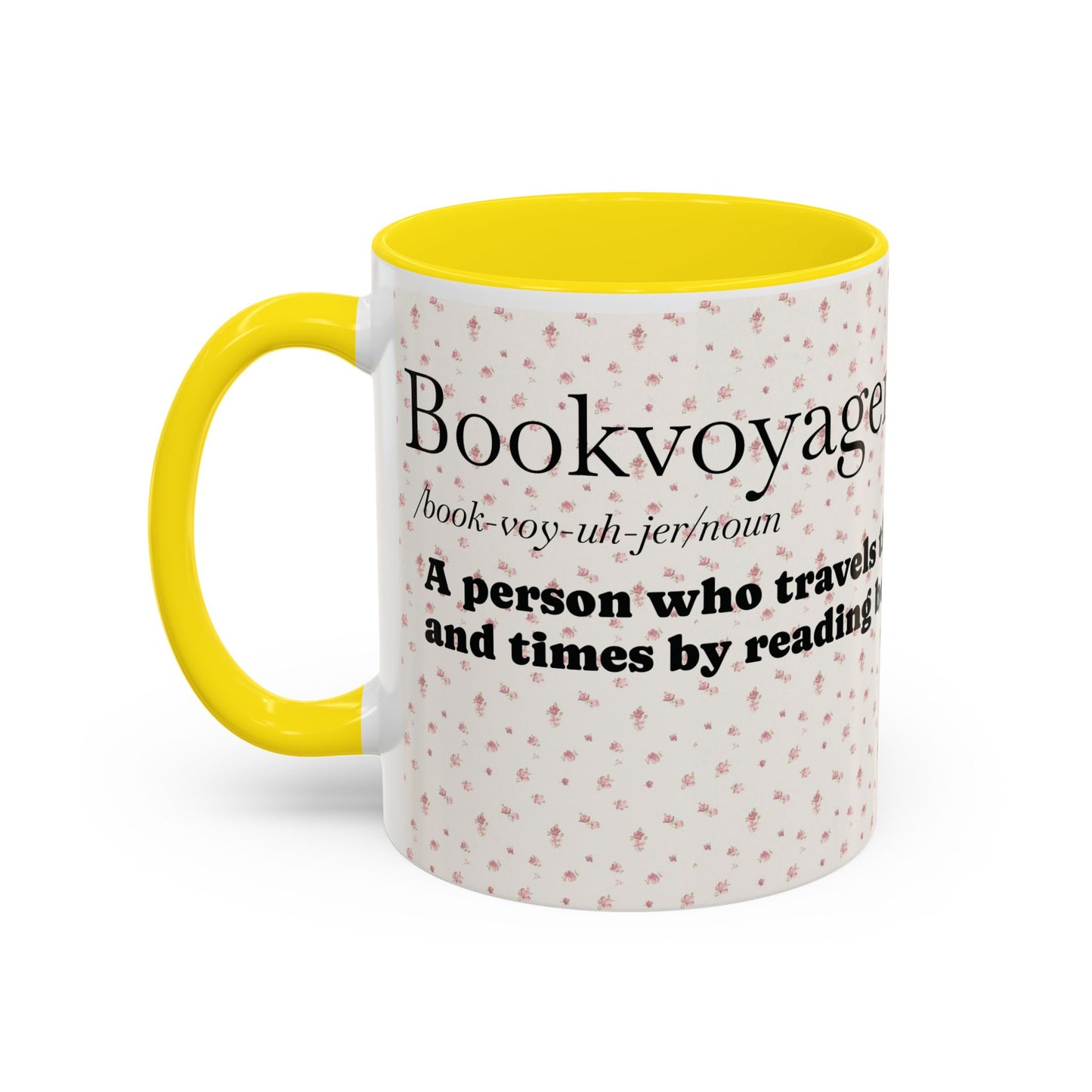 Book Lover's Accent Coffee Mug - Perfect Gift for Readers, Literary Cafés, Home Décor, Cozy Vibes