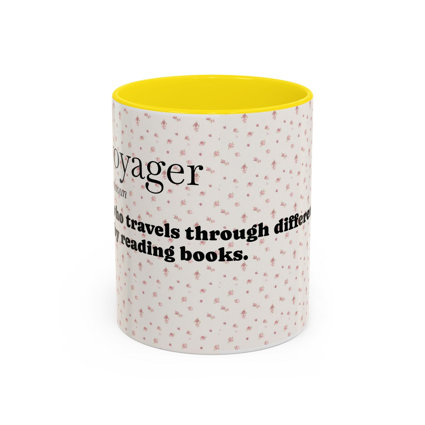 Book Lover's Accent Coffee Mug - Perfect Gift for Readers, Literary Cafés, Home Décor, Cozy Vibes
