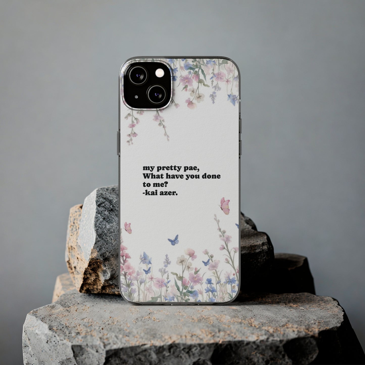 FLORAL. PAEDYN AND KAI ON YOUR COVER!!