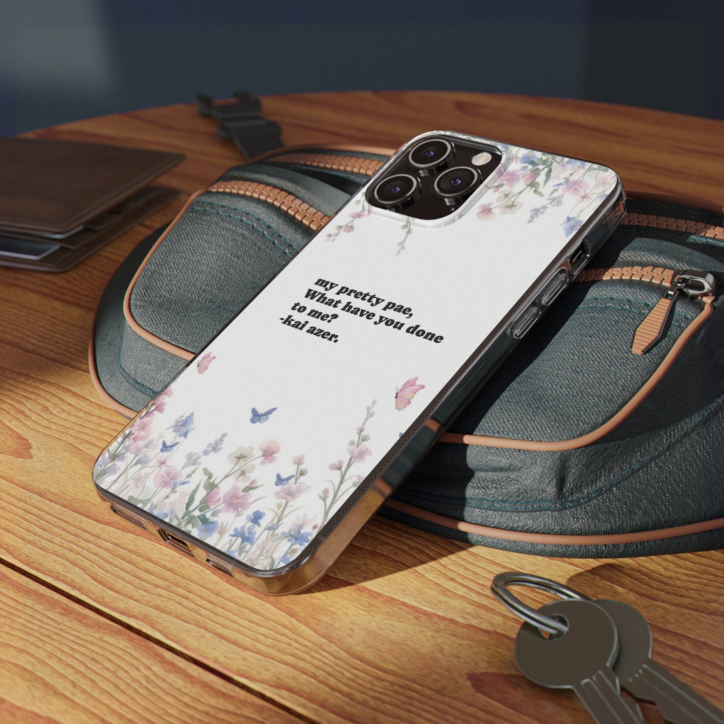 FLORAL. PAEDYN AND KAI ON YOUR COVER!!