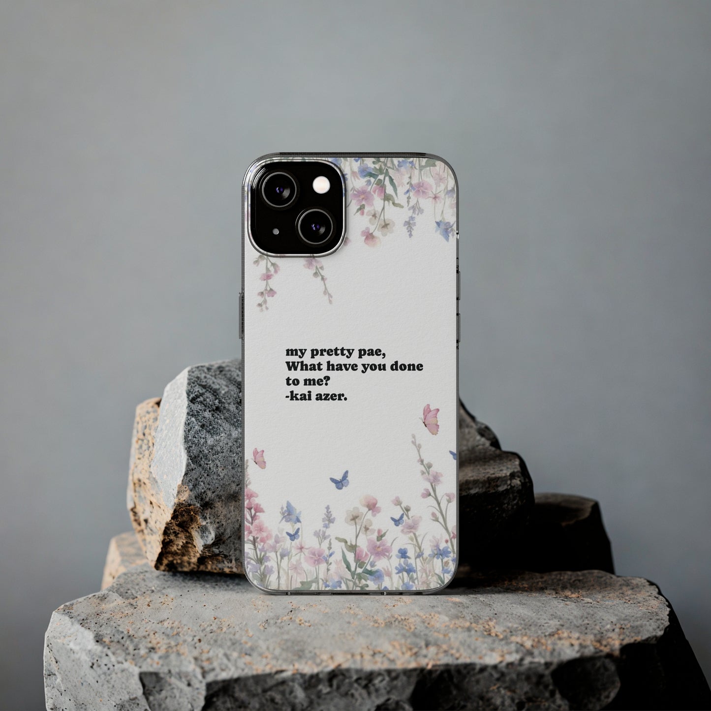 FLORAL. PAEDYN AND KAI ON YOUR COVER!!